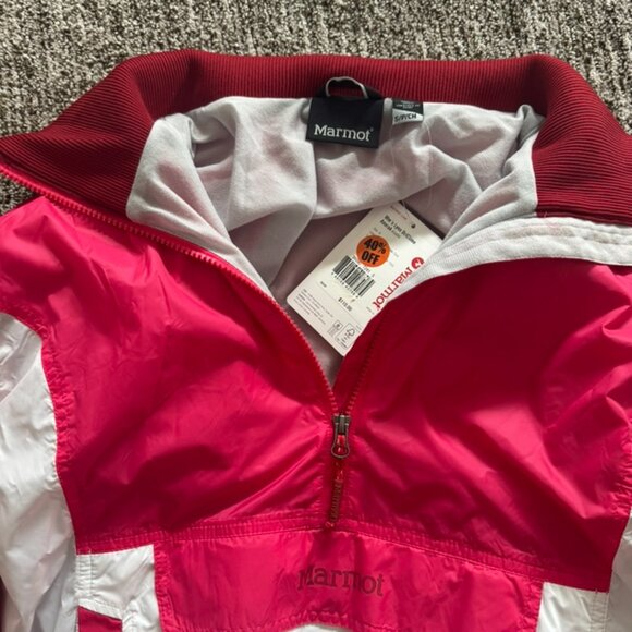 Marmot women's Lynx DriClime Anorak half zip retro pullover - Picture 3 of 4